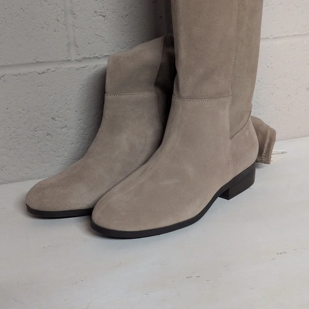 Lucky Brand Calypso Over-the-Knee Boot Suede Boot Size 9.5 NWOT, Festival-Ready
